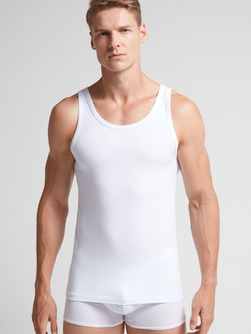 IUMAN Intimissimi Uomo Shirt in White: front