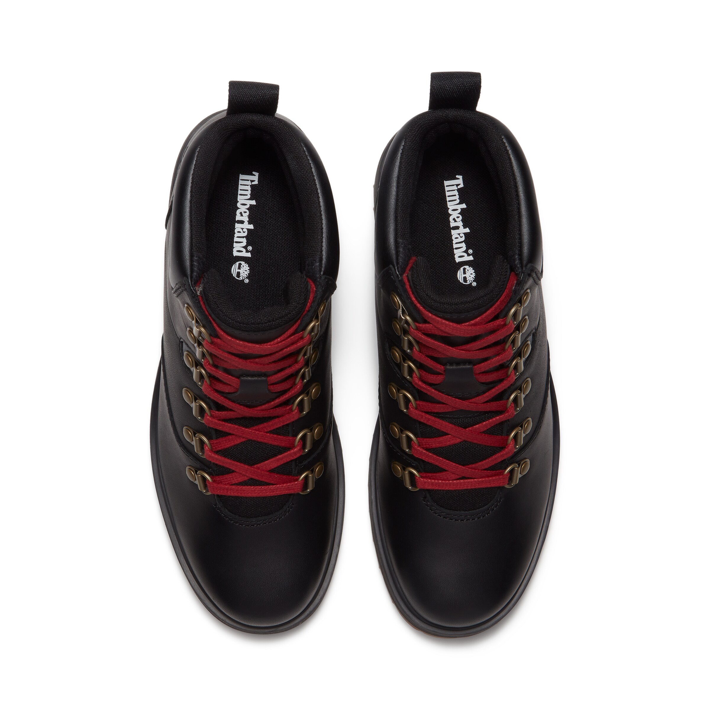 TIMBERLAND Schnürstiefelette in Schwarz