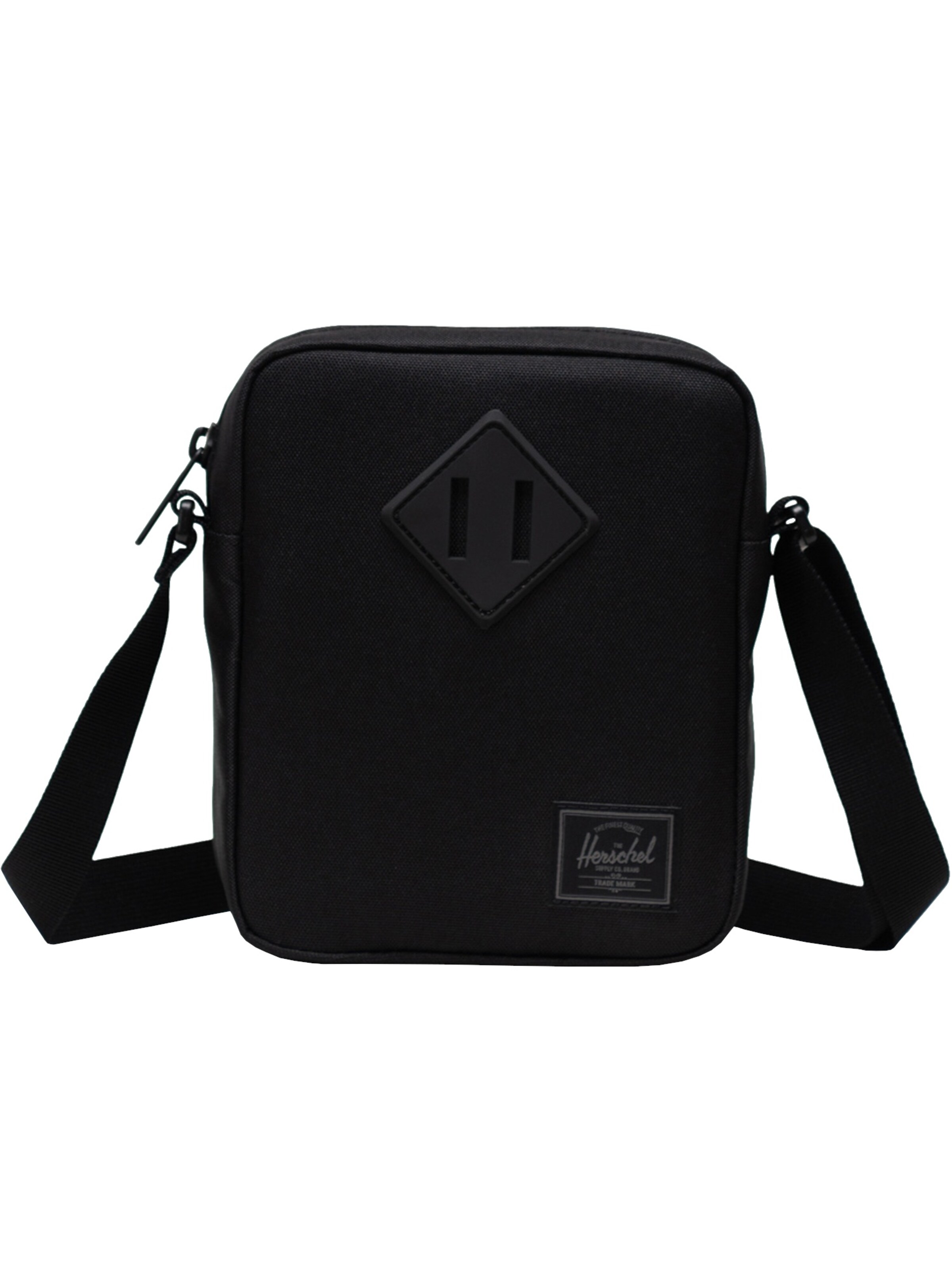 Herschel Crossbody Bag 'Heritage' in Black: front