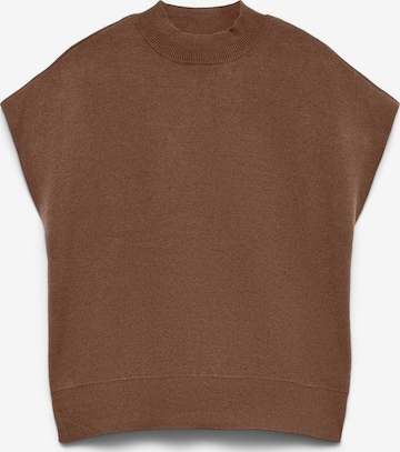 VERO MODA Bodywarmer in Bruin: voorkant