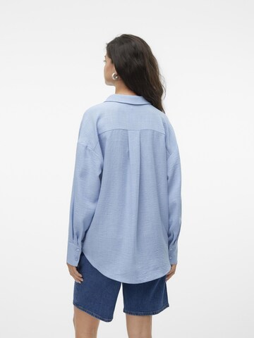Camicia da donna 'VMMelaney Queeny' di VERO MODA in blu