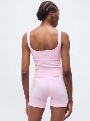 ICANIWILL Спортивный топ 'Smooth' в Ярко-розовый