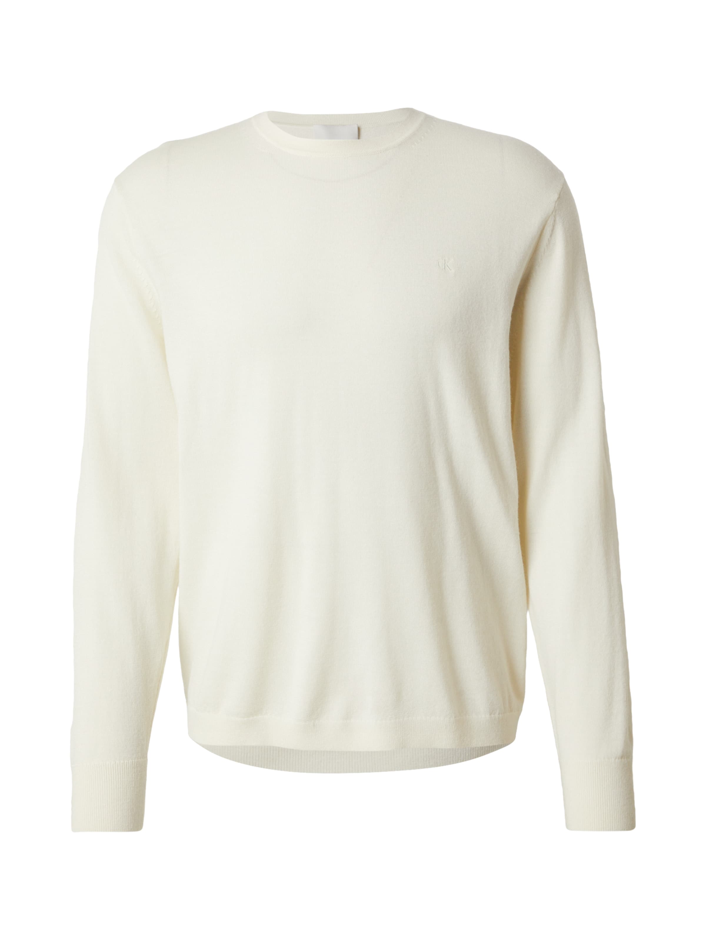 Calvin Klein Regular Tröja i beige: framsida