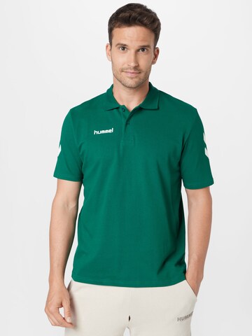 Hummel Functioneel shirt in Groen: voorkant