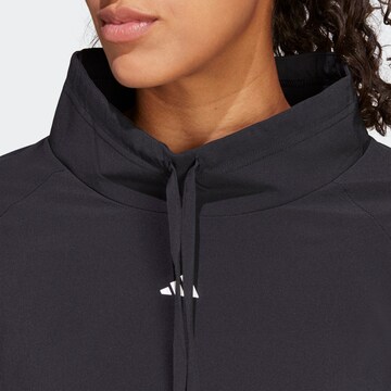 ADIDAS PERFORMANCE Athletic Sweatshirt 'Train Icons Full-Cover' in Black