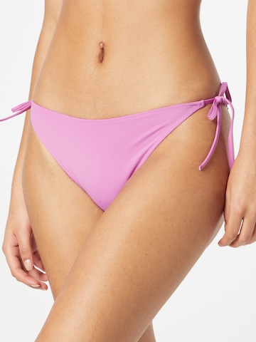 Calvin Klein Swimwear Bikini Bottoms in Pink: front