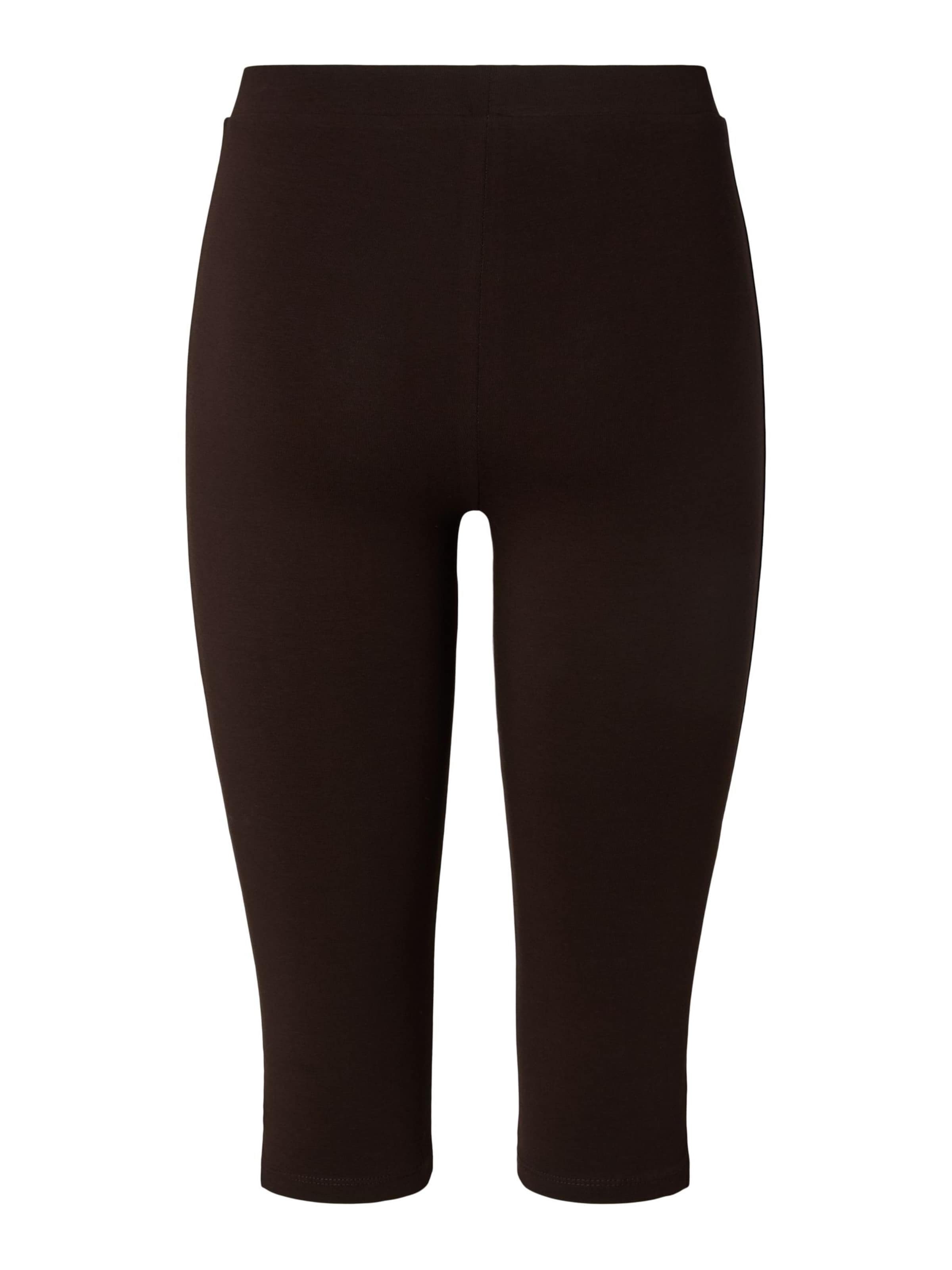 PIECES Skinny Pants in Brown