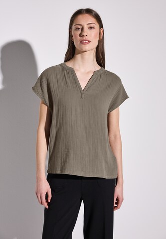 STREET ONE Bluse in Braun