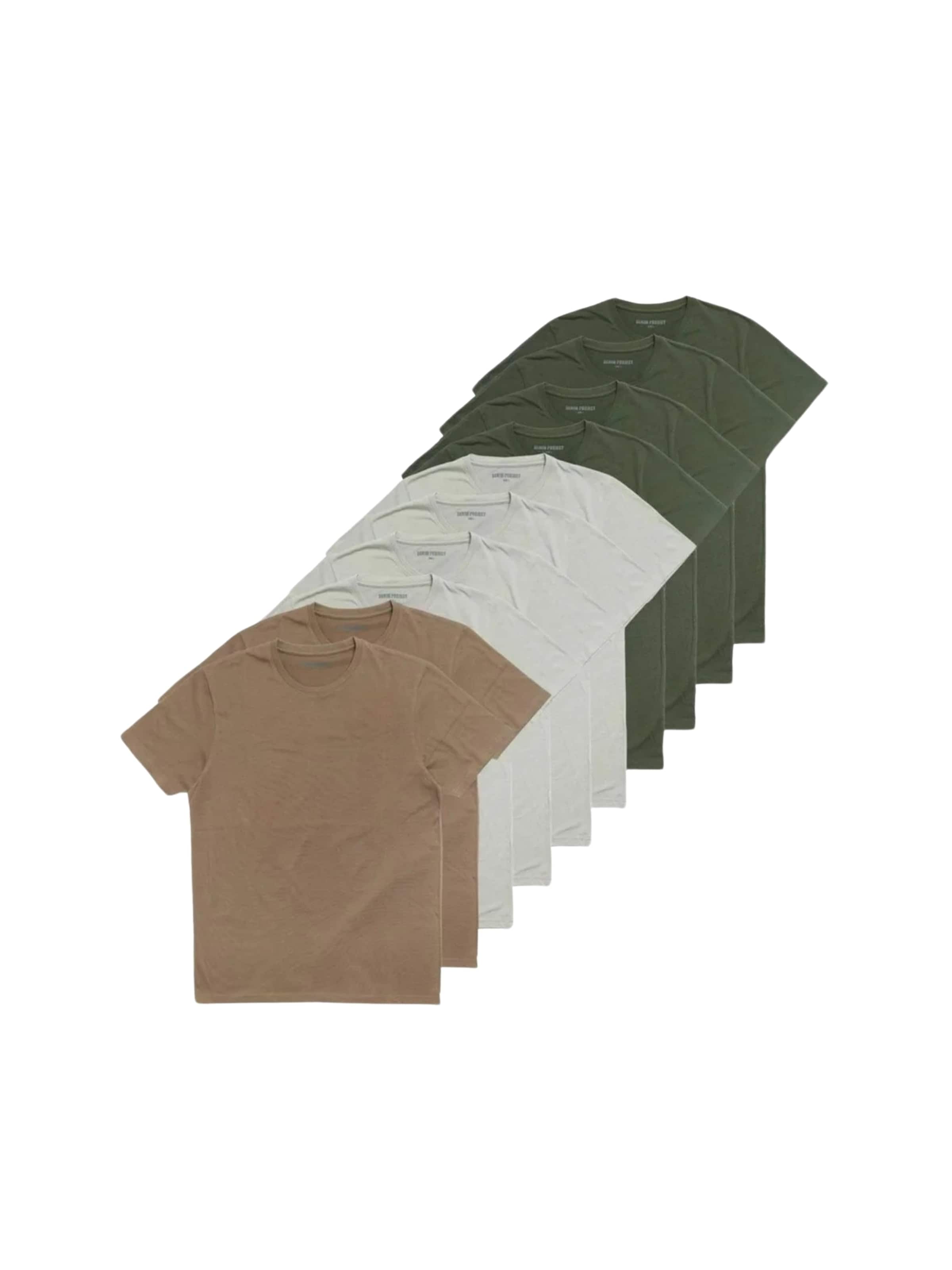 Maglietta ' 10 Pack ' di Denim Project in grigio: frontale