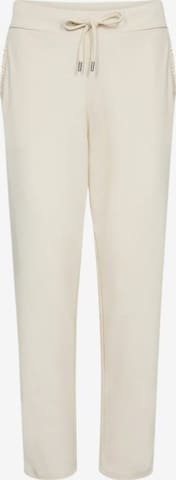 Pantalon ' SC-SIHAM 1 ' Soyaconcept en blanc : devant