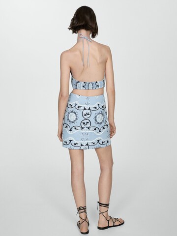 MANGO Dress 'Frame' in Blue