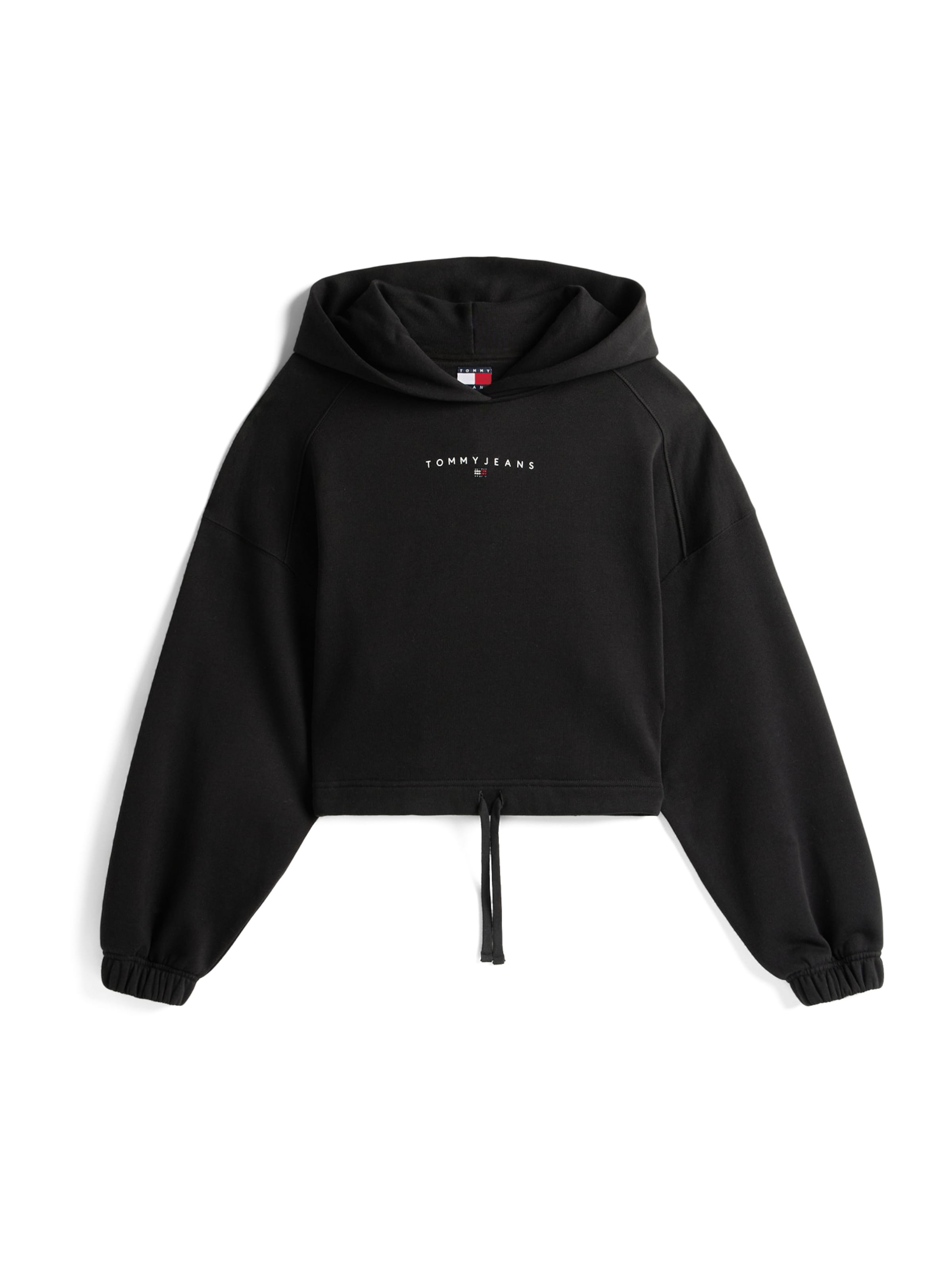 Tommy Jeans Sweatshirt i svart: framsida