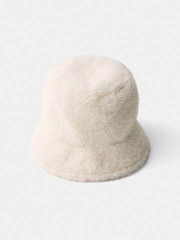 Bershka Hat in Beige