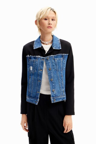 Desigual Between-Season Jacket in Blue: front