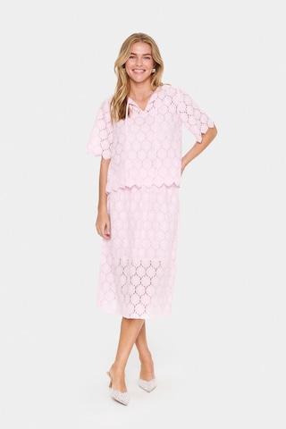 Chemisier 'Zoja' SAINT TROPEZ en rose