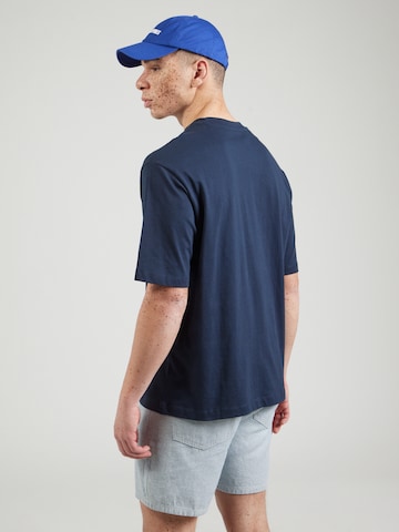 SELECTED T-Shirt 'SLHCOLMAN' in Blau