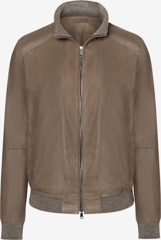 Werner Christ Between-Season Jacket 'Melvin' in Brown: front