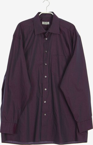 EINHORN Button Up Shirt in XXL in Purple: front