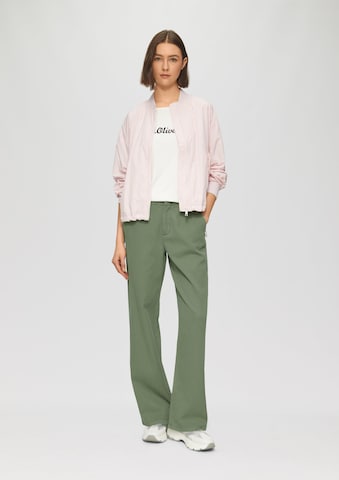 s.Oliver Wide leg Trousers in Green