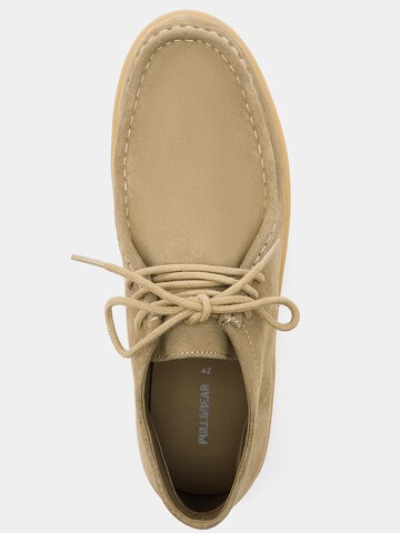 Pull&Bear Chukka Boots in Braun