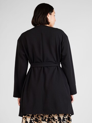 EVOKED Between-seasons coat in Black