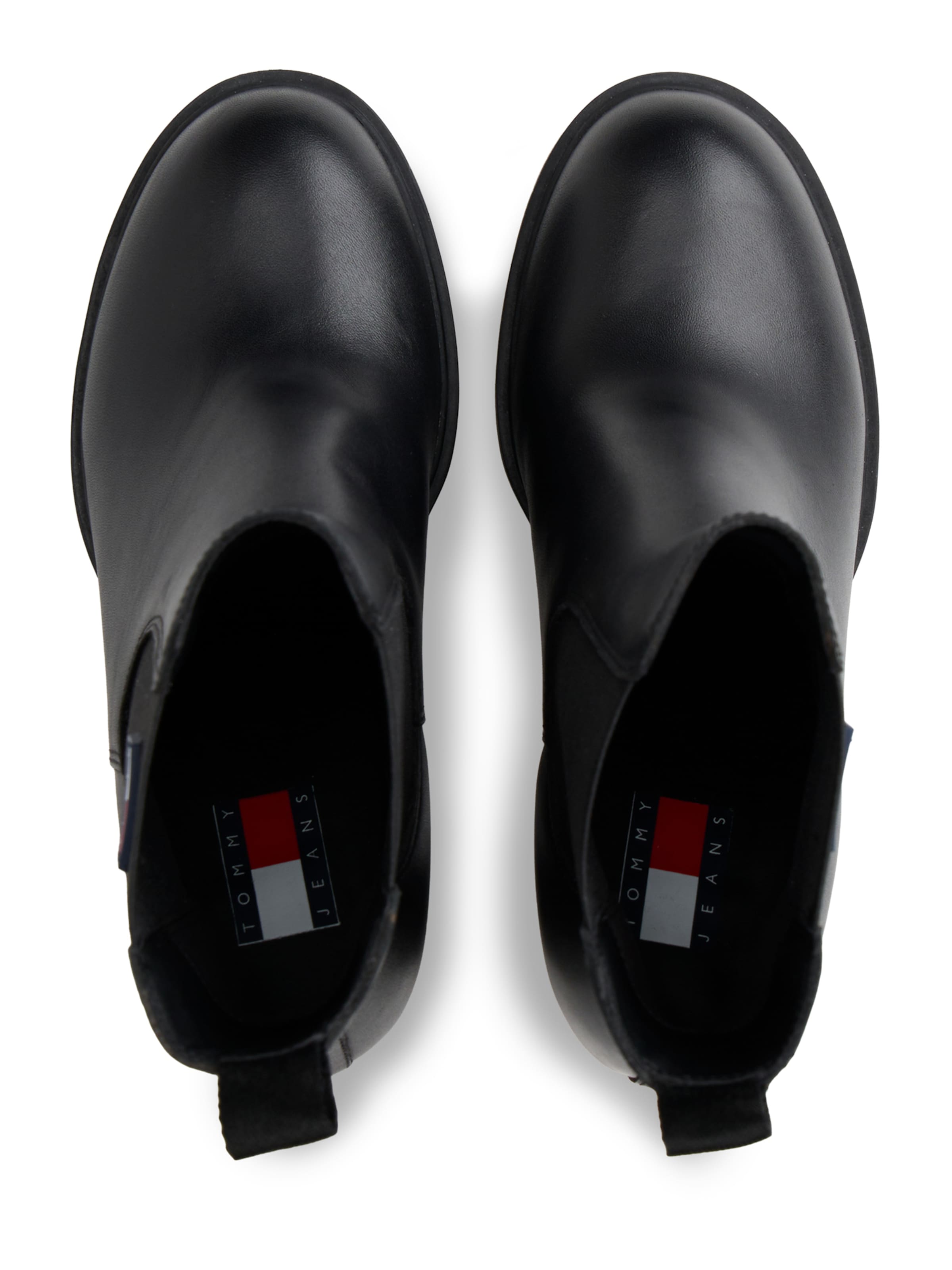 Tommy Jeans Ботинки челси в Черный