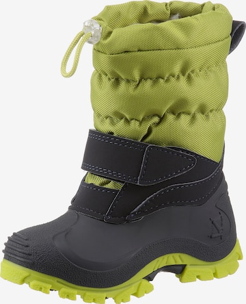 LURCHI Snow Boots in Green: front