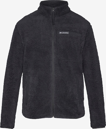 juoda COLUMBIA Funkcinis flisinis džemperis 'Rugged Ridge': priekis
