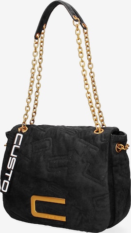 Borsa a spalla di Custo Barcelona in nero: frontale