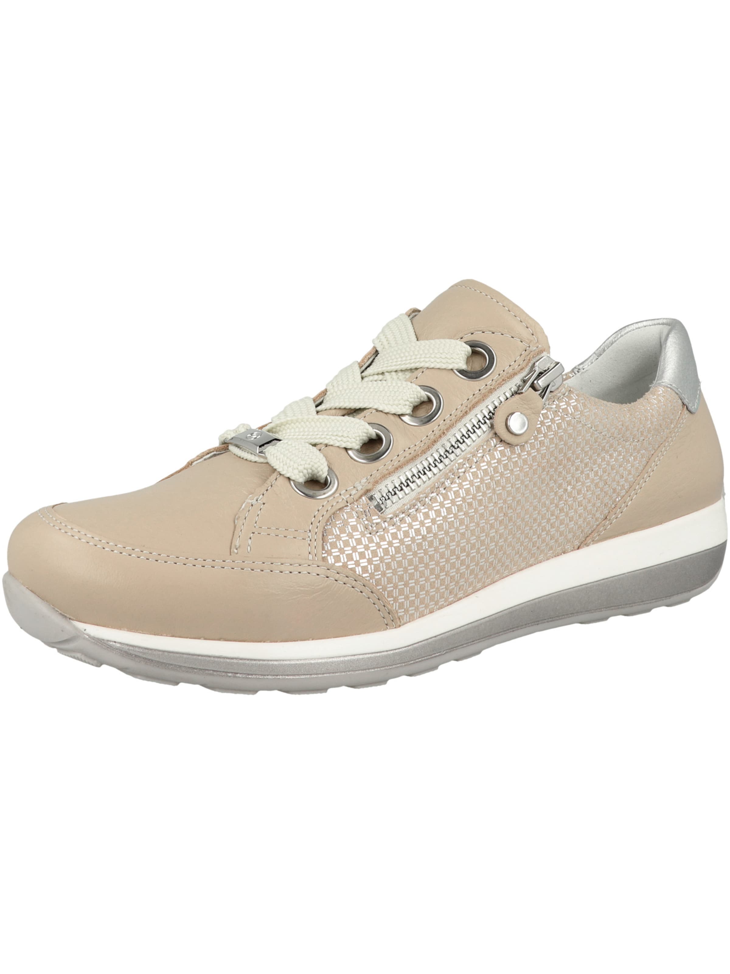 Sneaker bassa 'Osaka' di ARA in beige: frontale