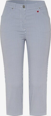 TONI Regular Broek in Blauw: voorkant