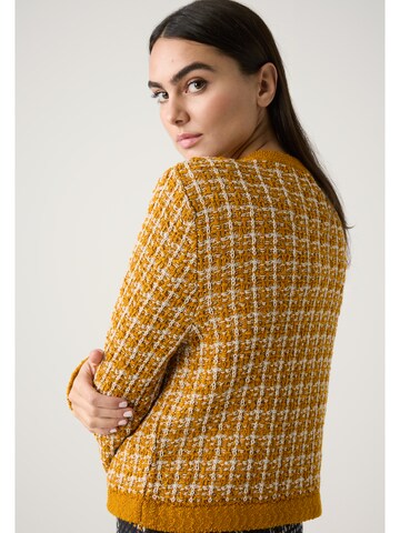 MORE & MORE Knit Cardigan in Yellow