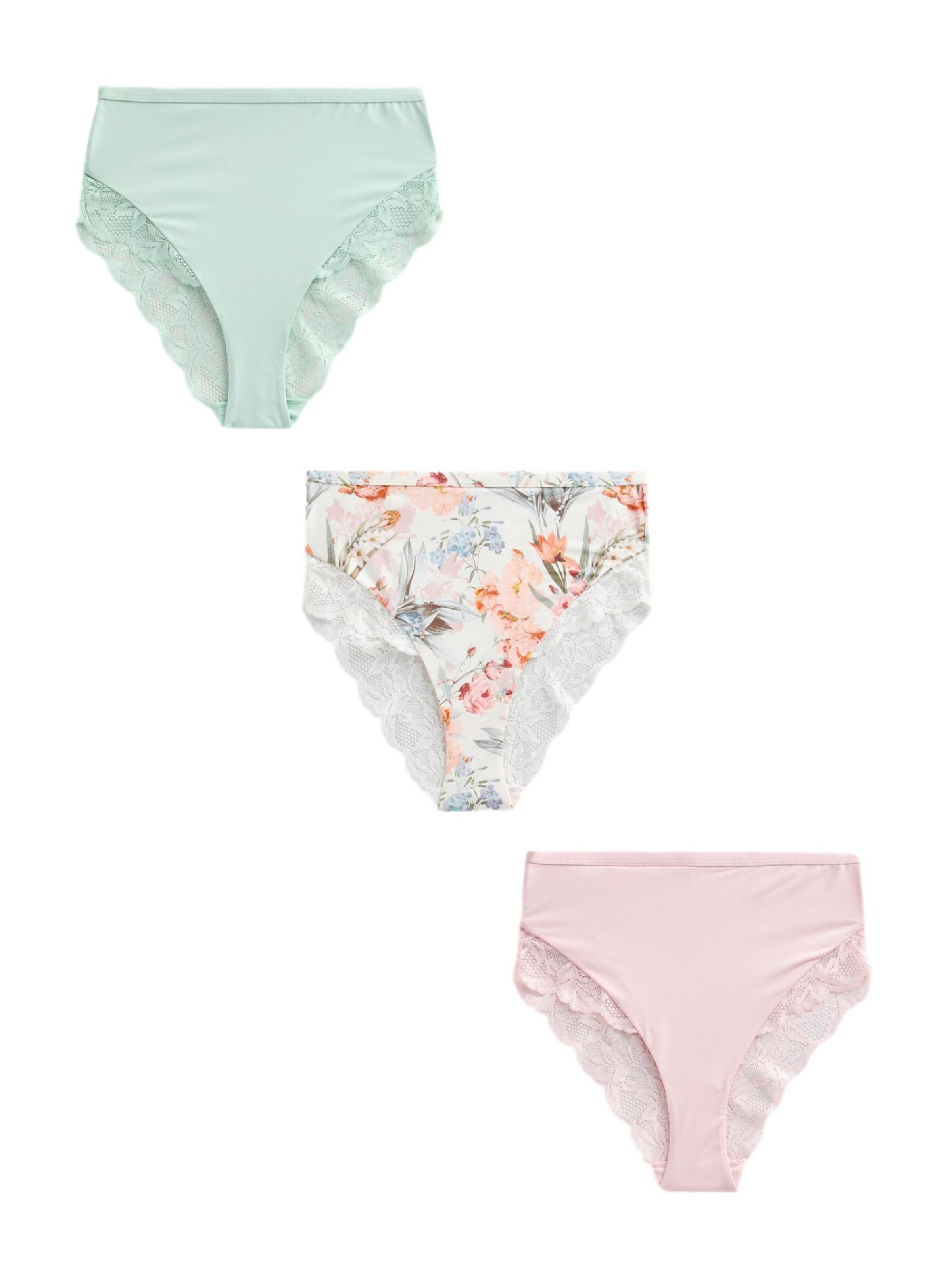 Next Slip in Grün: Vorderseite