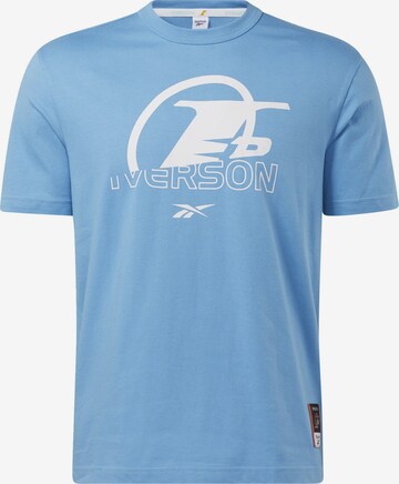 Maglietta 'Iverson' di Reebok in blu: frontale