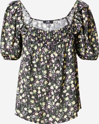Wallis Blouse in Light yellow / Green / Light pink / Black, Item view