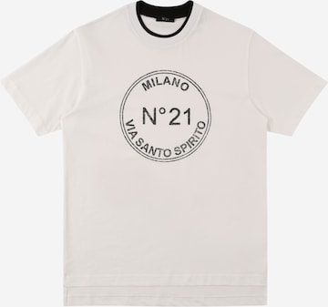 N°21 Shirt in White: front