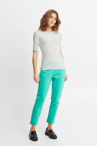 T-shirt Fransa en blanc