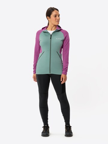 VAUDE Athletic fleece jacket 'Scopi' in Green