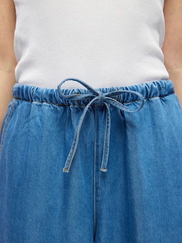 Wide leg Pantaloni di OBJECT in blu