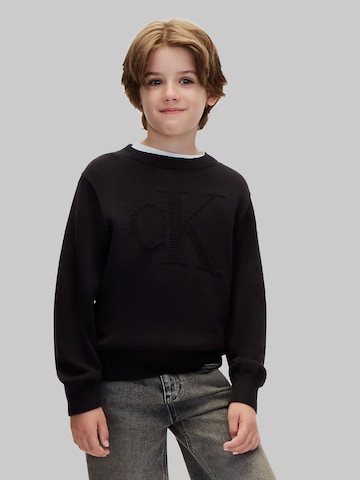 Calvin Klein Jeans Pullover in Schwarz: Vorderseite