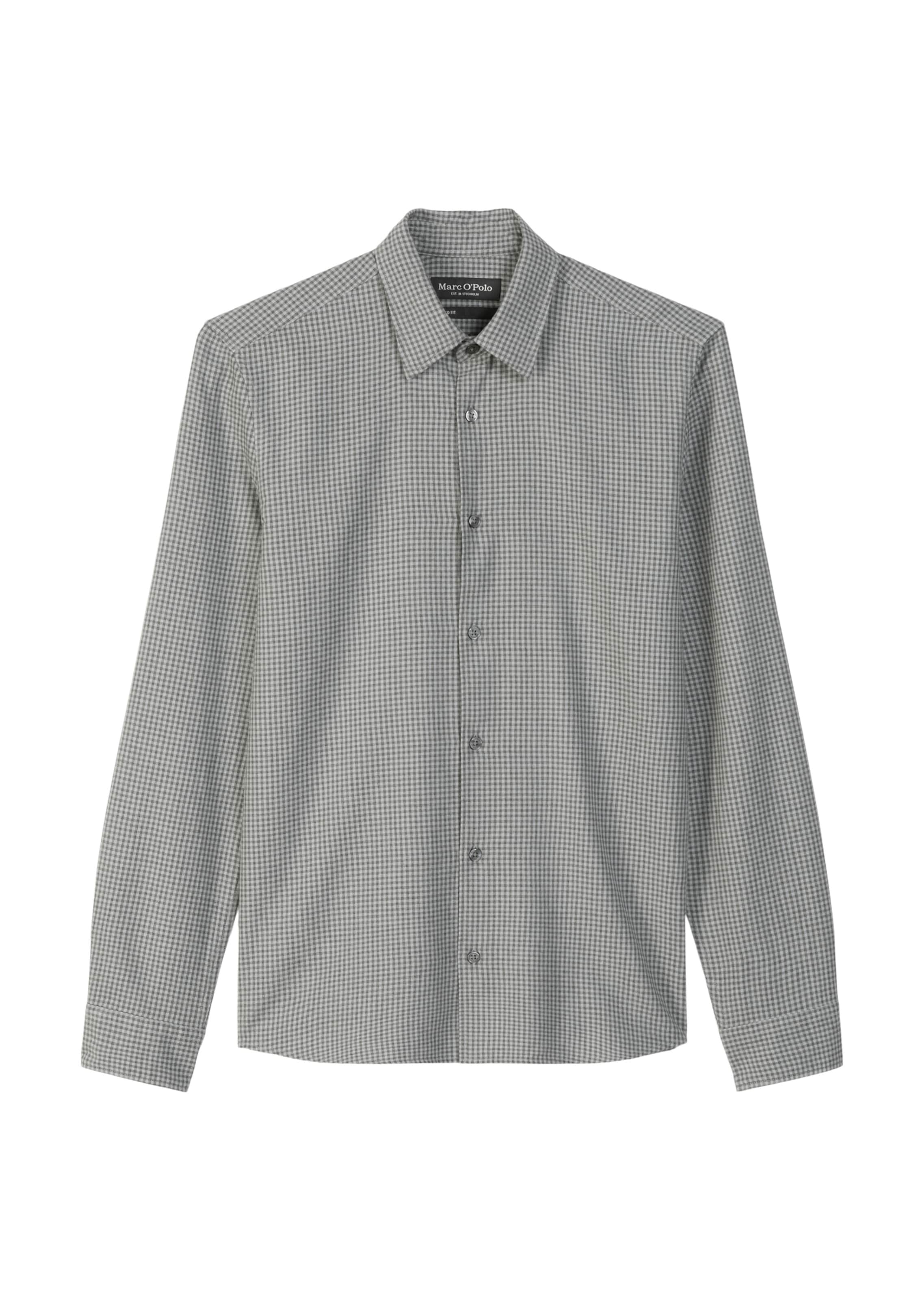 Marc O'Polo Comfort fit Button Up Shirt in Blue: front