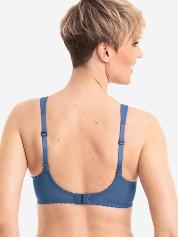 ROSA FAIA Classic Bra 'Sita' in Blue
