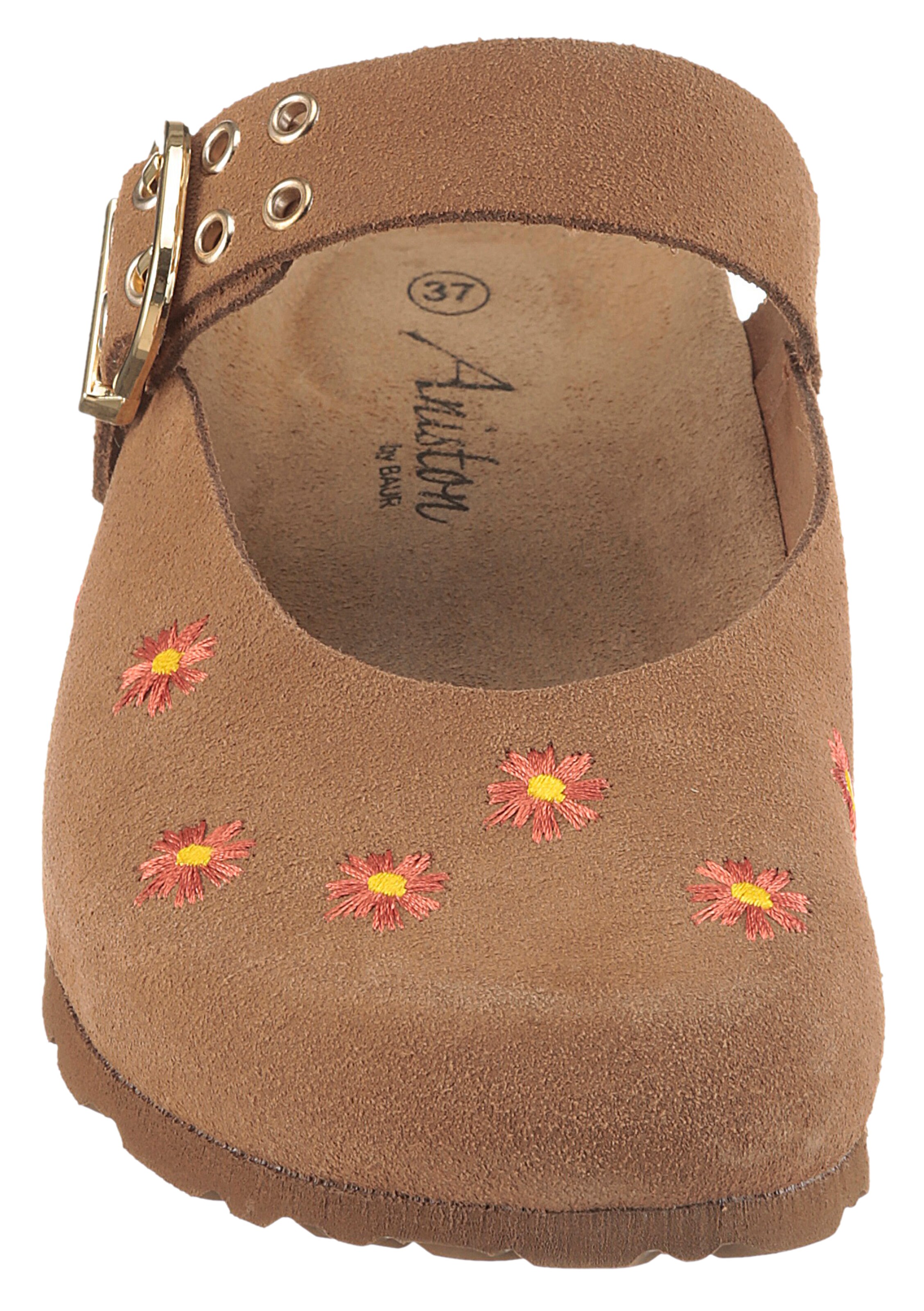 Aniston Mules in Brown