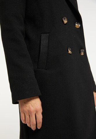 Usha Between-Seasons Coat in Black