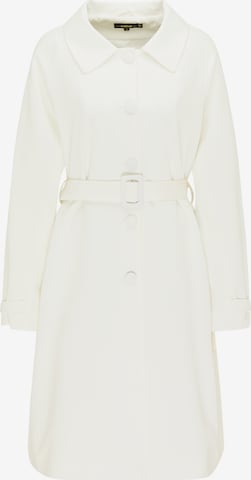 Manteau mi-saison usha BLACK LABEL en blanc : devant