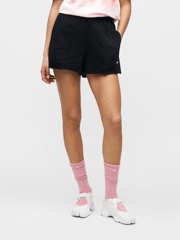 Nike Sportswear Regularen Hlače 'OFFLN CHLL' | črna barva: sprednja stran