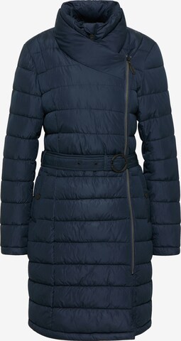 DreiMaster Klassik Winter Coat in Blue: front