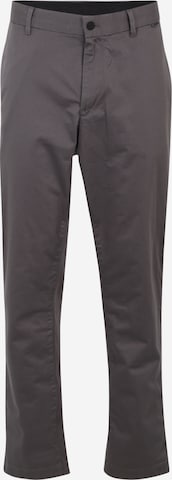 Calvin Klein Big & Tall Slimfit Chino kalhoty – šedá: přední strana