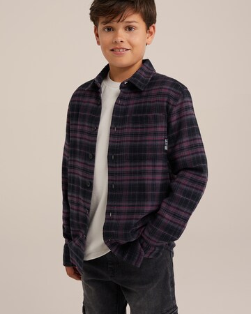 WE Fashion - Ajuste regular Camisa en Mezcla de colores: frente