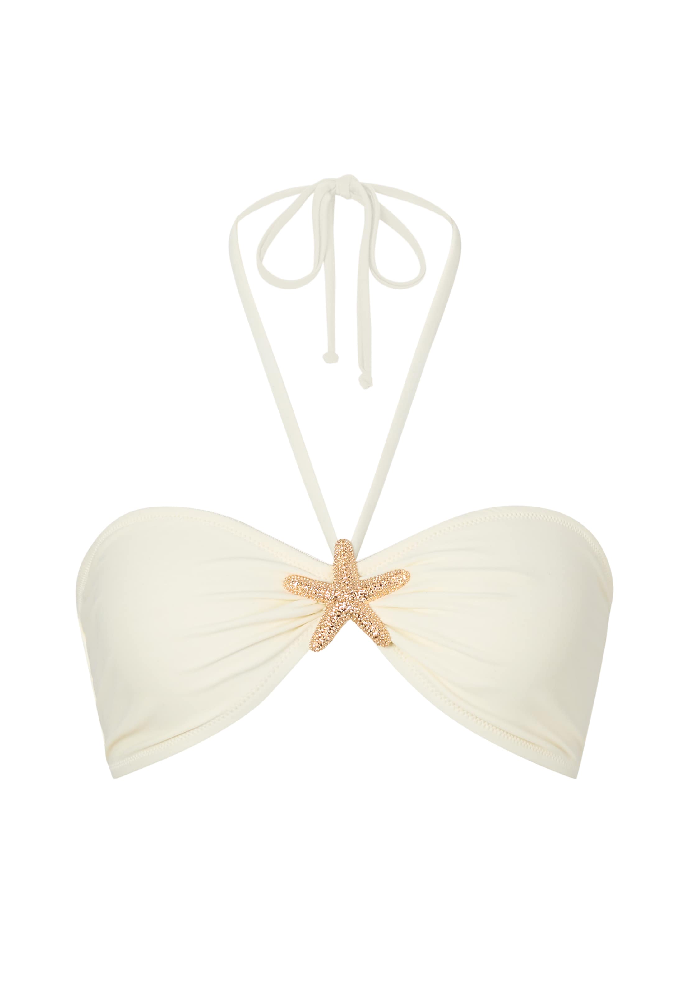 Moda Minx Bikinitop in de kleur Ecru, Productweergave